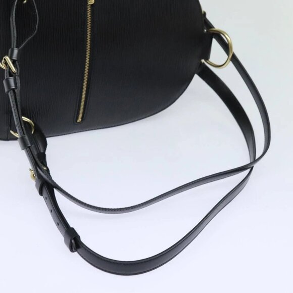 LOUIS VUITTON Epi Mabillon Backpack Black M52232 LV Auth 84182 - Picture 7 of 16